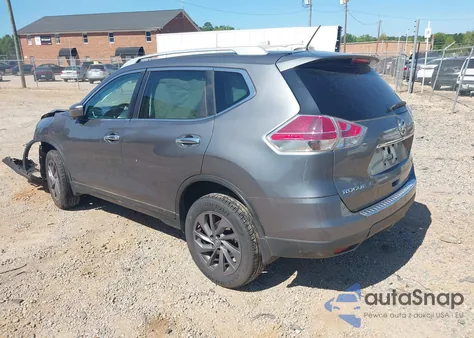2016 Nissan Rogue Sl z USA, uszkodzony, nr VIN 5N1AT2MV7GC796229